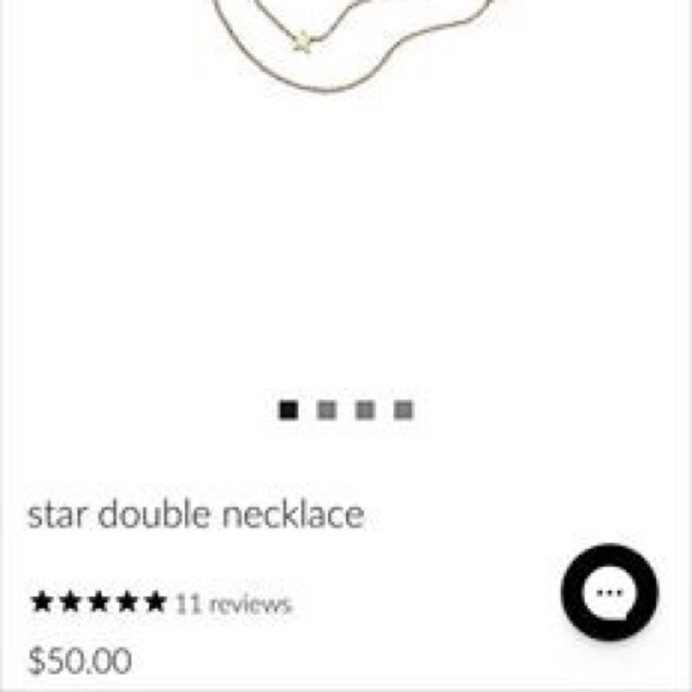 Double Star Necklace